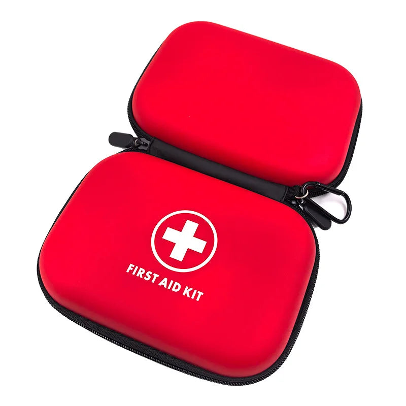 Portable Emergency First Aid Bag – Travel & Outdoor Use First Aid Organizer Bag Qme