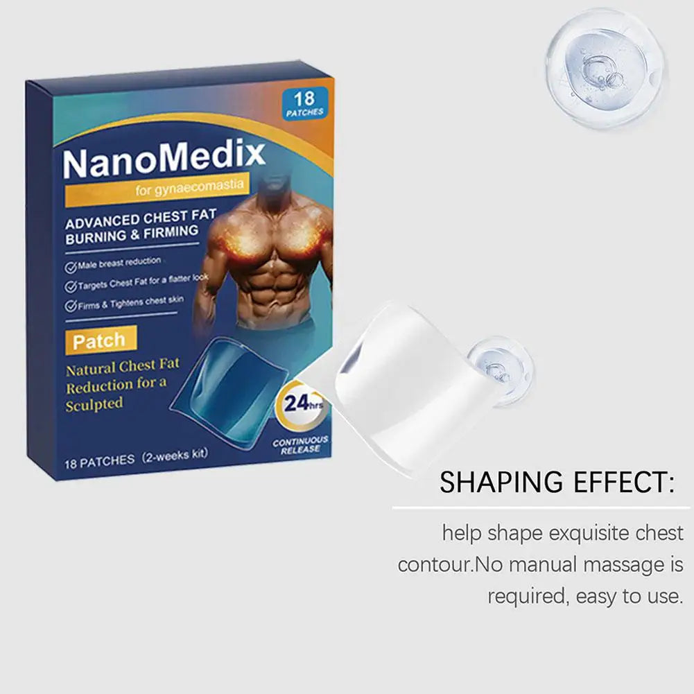 Men's Body Care Patches – Skin-Friendly Muscle Firming Body Care Patches Qme
