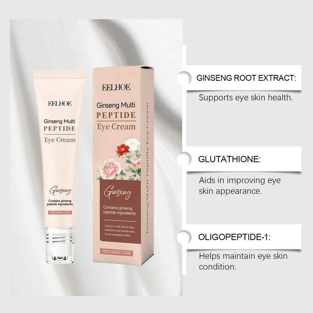 Ginseng Polypeptide Roller Eye Cream – Firming & Brightening Roller Eye Cream Qme