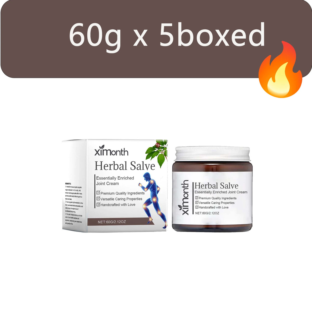 Ximonth Joint & Muscle Care Cream – Moisturizing Topical Cream Topical Care Cream Qst 60g x 5boxed