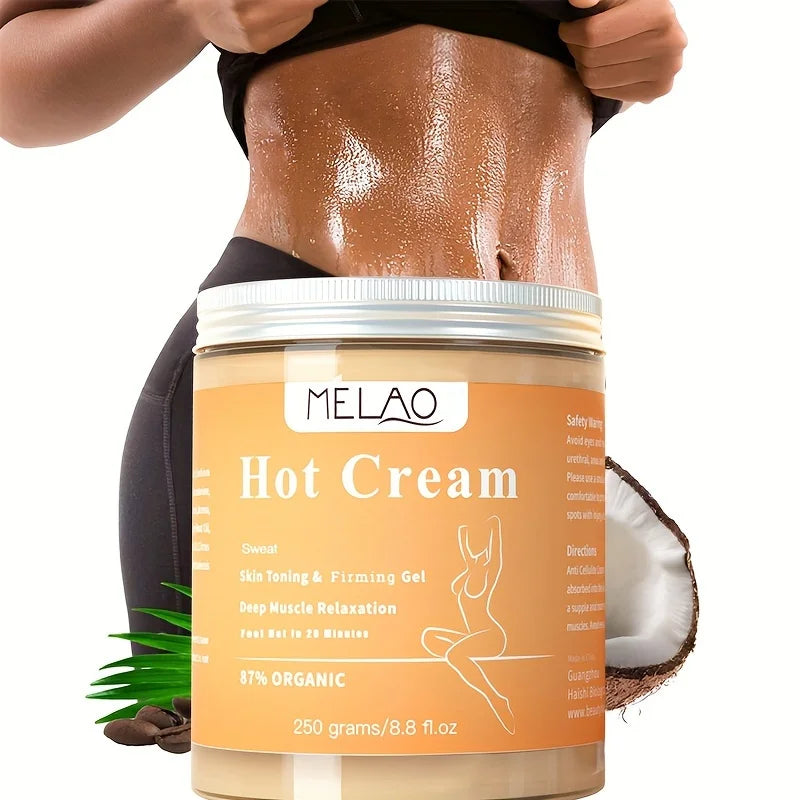 MELAO Natural Massage Gel Cream – Multi-Use Body Lotion Massage Gel Cream Qme Hot Cream