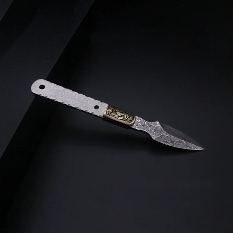 Damascus Steel Tea Needle Blank – DIY Teaware Tool Part Tea Needle Blank Qst Default Title