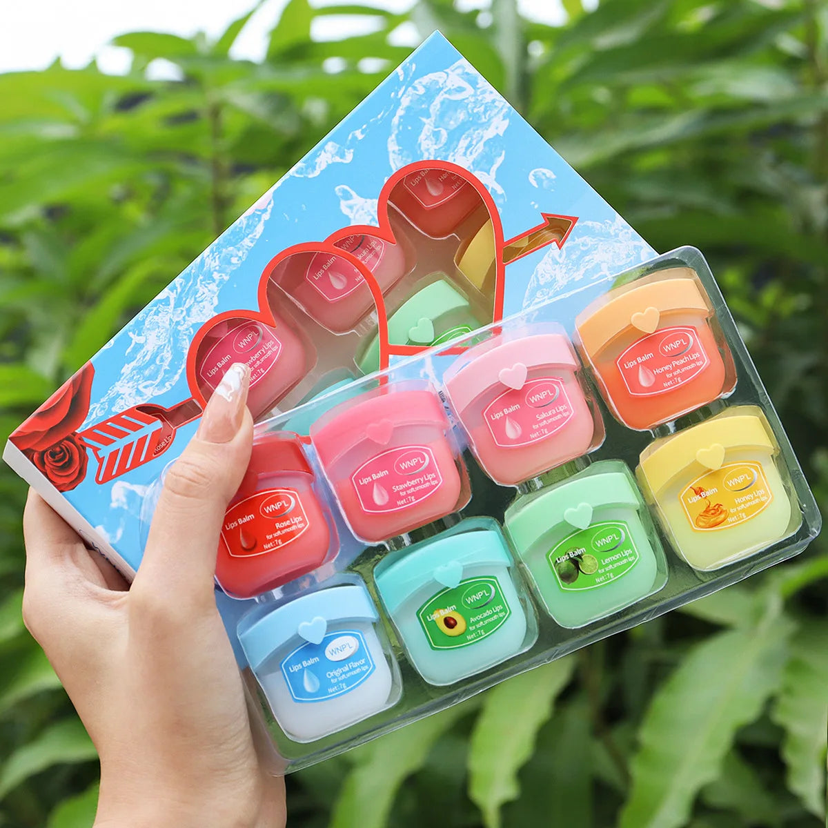 YOUNGCOME Natural Plant Lip Balm Set 4/6/8pcs – Moisturizing Lip Balm Set Qst 8pcs