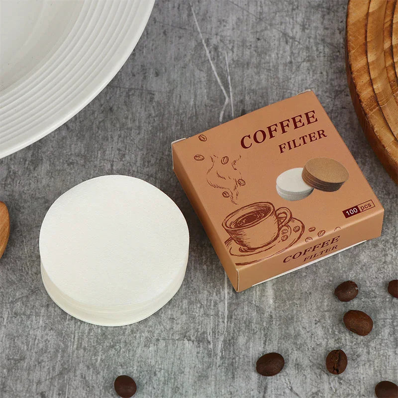 Espresso Puck Screen & Coffee Filter Papers 54–68mm | 100pc Espresso Filter Papers Qme