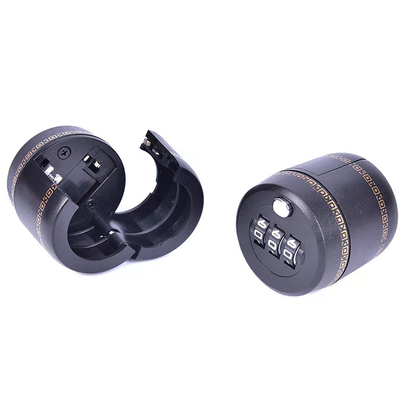 Wine Bottle Password Lock & Vacuum Stopper – 3-Digit Combo Bottle Security Lock Qst