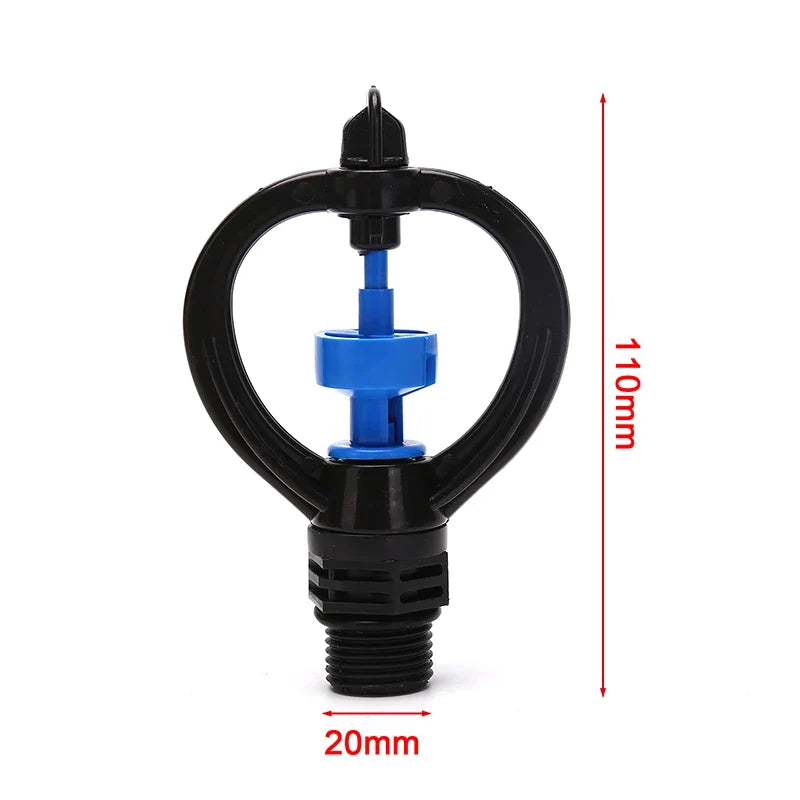 1" External Thread Rotary Sprinkler – Farm & Lawn Irrigation Rotary Garden Sprinkler Qme