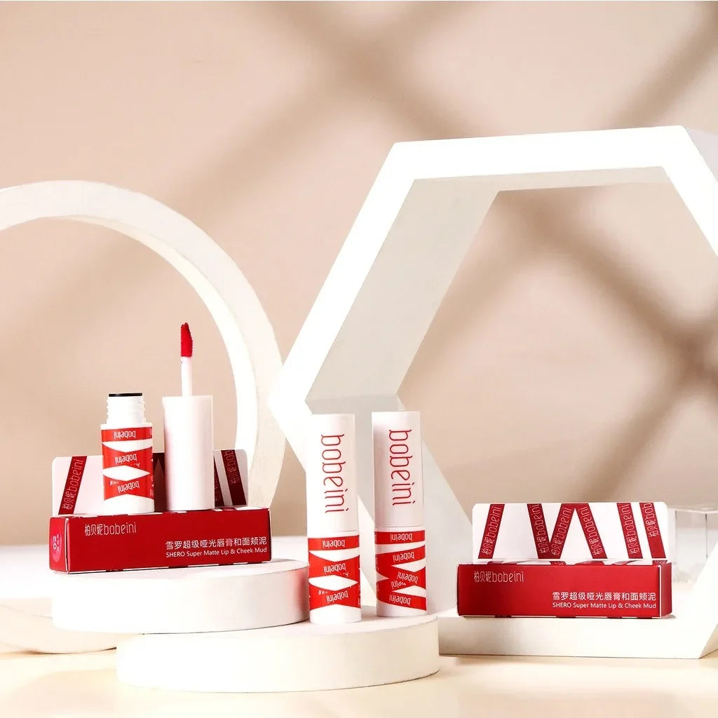 Matte Velvet Lip Clay – Long-Lasting Waterproof Lip Color Lip Clay Qme