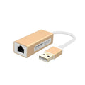 USB-C to RJ45 Ethernet Adapter 10/100Mbps – Plug & Play LAN Card Ethernet Network Adapter Qme TYPE-C Gigabit