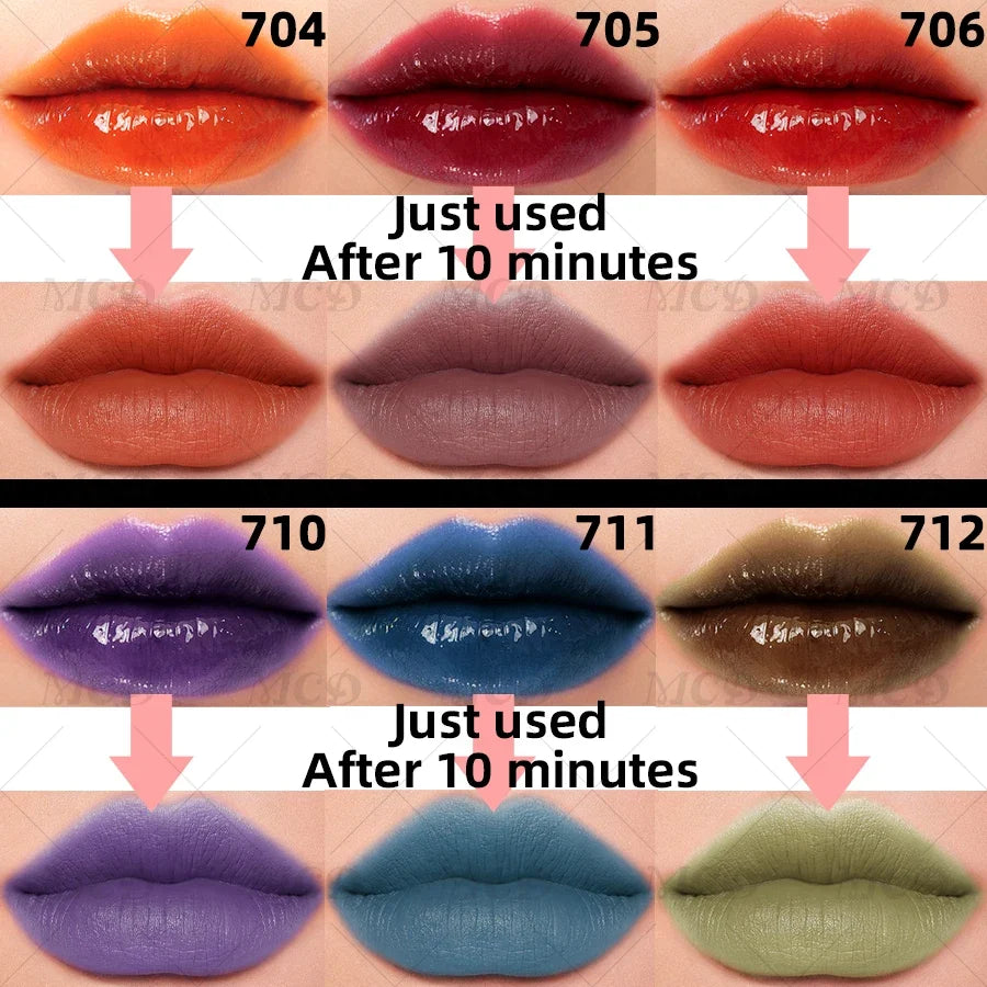 Waterproof Matte Lip Tint & Glow Oil – 12 Shades | Qme Lip Tint Gloss Qme