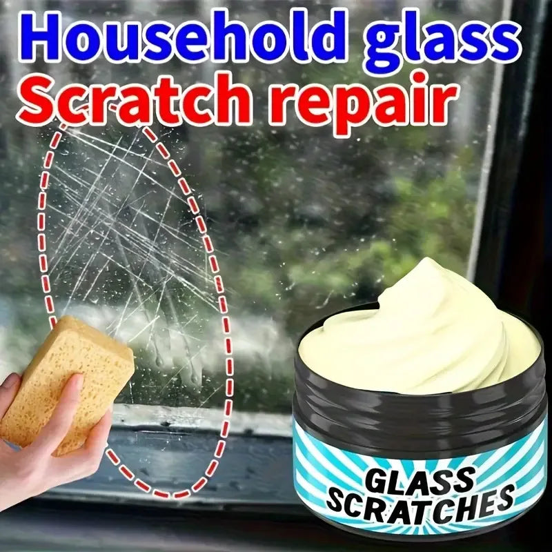 Glass Scratch Repair Paste – Car Windows, Mirrors & Lenses Glass Repair Paste Qme