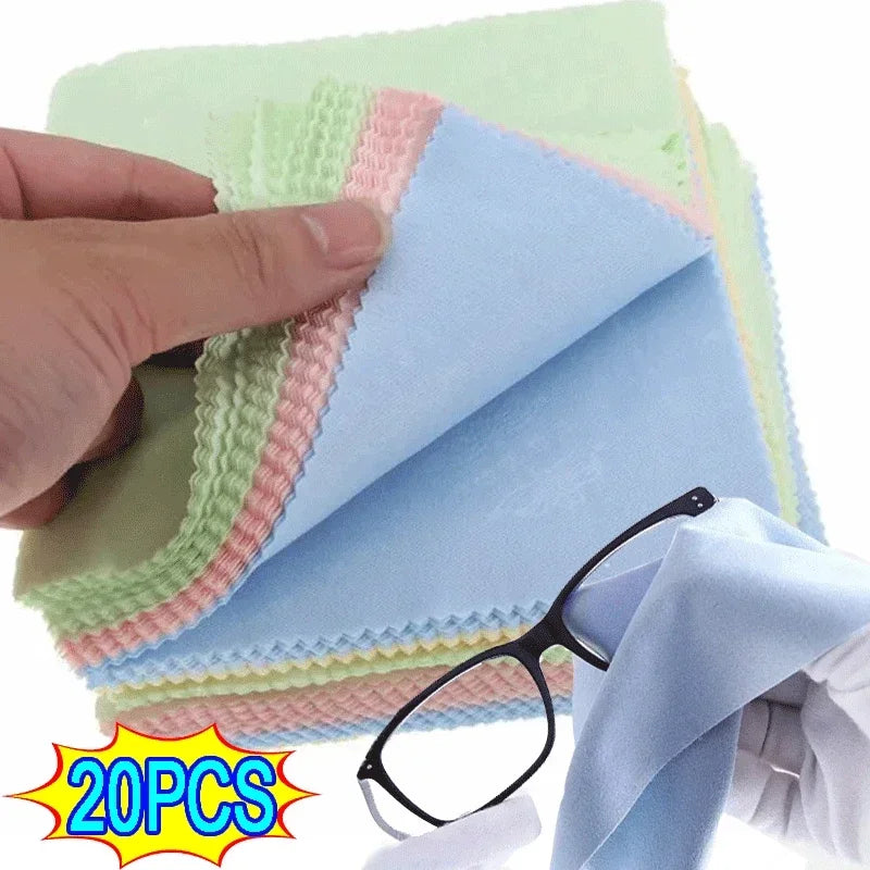 Microfiber Chamois Cleaning Cloth for Glasses & Screens Microfiber Cleaning Cloth Qme