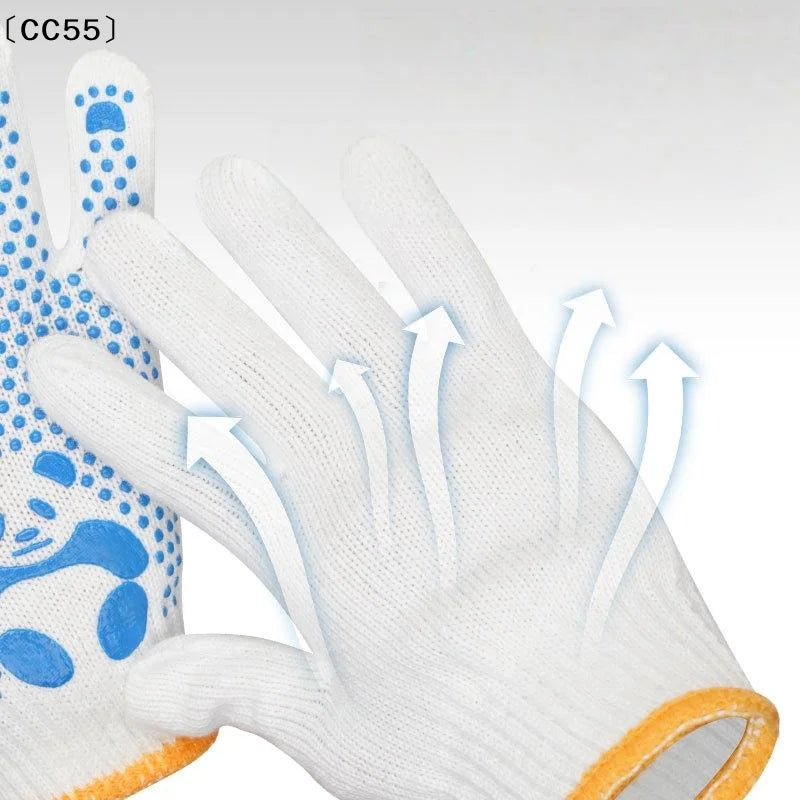 Kids Non-Slip Knitted Gloves – Panda Grip Garden Mittens Kids Activity Gloves Qst