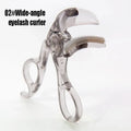 Dual-Type Eyelash Curler Comb – Wide & Partial Clip, Waterproof Eyelash Curler Qme Wide-angle