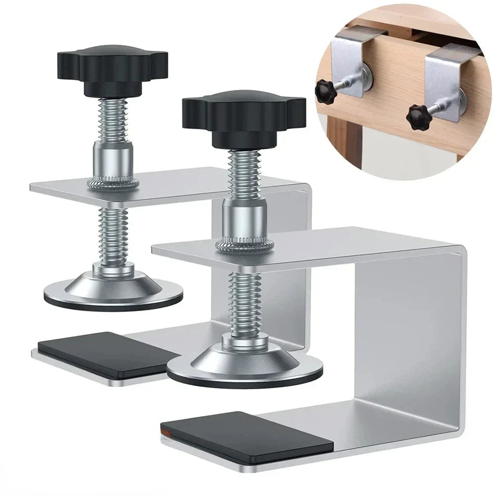 Steel Drawer Front Installation Clips – Woodworking Jig Clamps Drawer Installation Clips Qme 1pcs