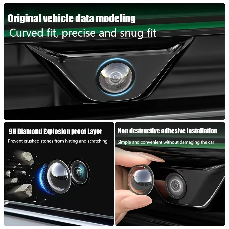 Universal Backup Camera Lens Protector 360° Waterproof Cover Camera Lens Protector Qme