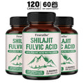 Fearathe Shilajit Capsules 120ct | Energy, Focus & Immune Support Herbal Supplement Qst 120 count-3 bottle