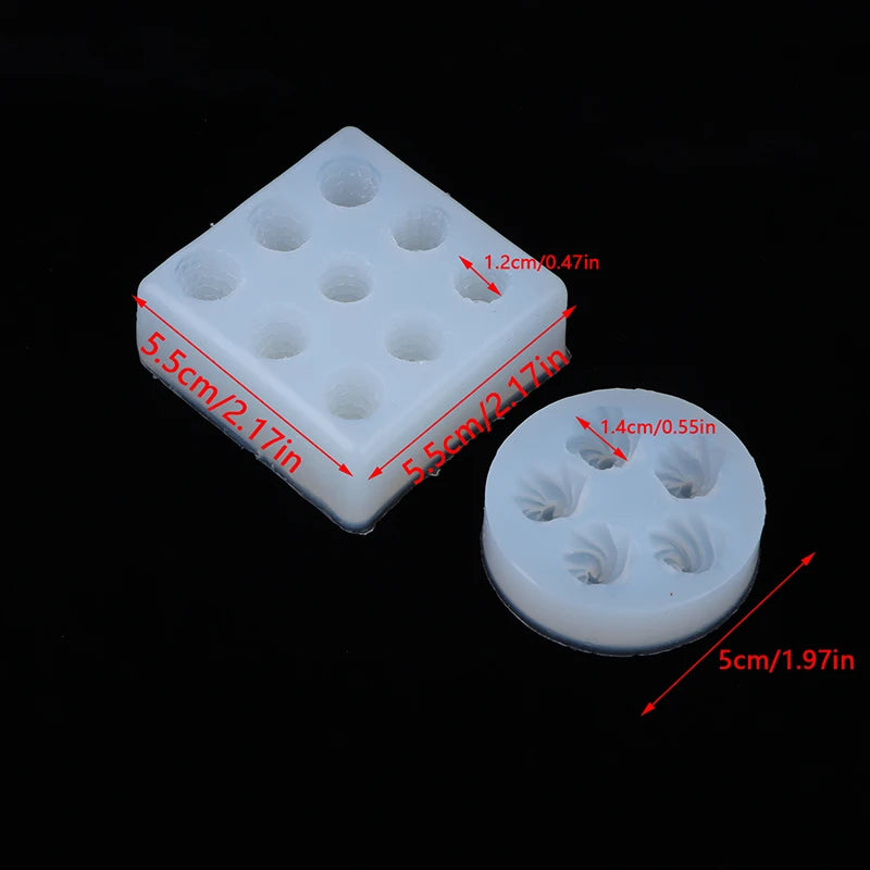 Mini Cone Cream Silicone Mold – Baking, Candy & Candle DIY Silicone Baking Mold Qst
