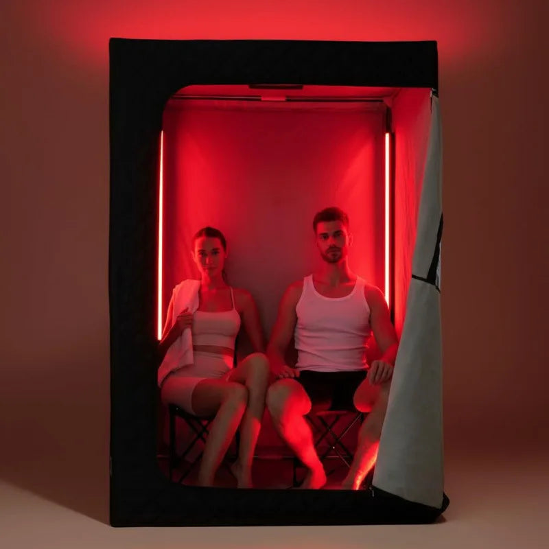 120-LED 660nm 850nm Red Light Therapy Panel | Home Sauna Red Light Therapy Panel Qst