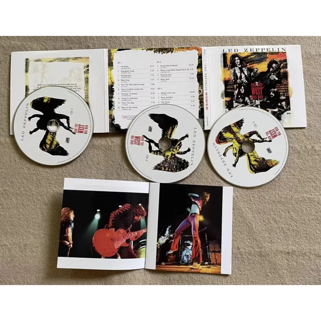 1972 Legendary Rock Band Live Performances 3CD Set – Long Beach Live Music CD Set Qme