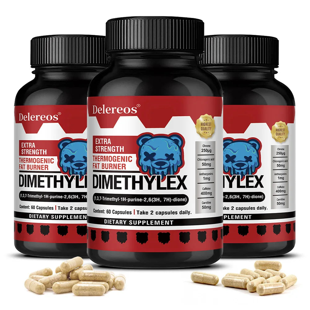 Green Tea Thermogenic Metabolism Booster Capsules | Unisex Thermogenic Supplement Qst 60 count-3 bottle