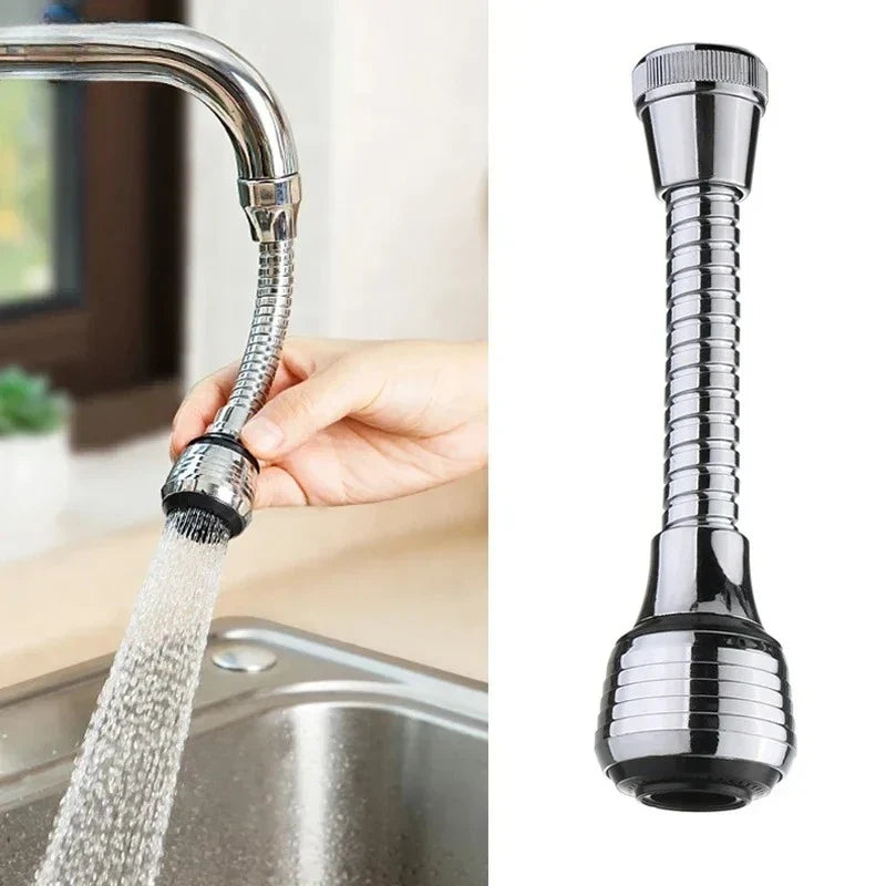 360° Rotatable Faucet Aerator – 2-Mode Bubbler Spray Head Faucet Aerator Qme