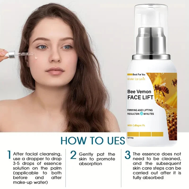 Bee Venom Face & Neck Moisturizing Cream | All Skin Types Face & Neck Cream Qme