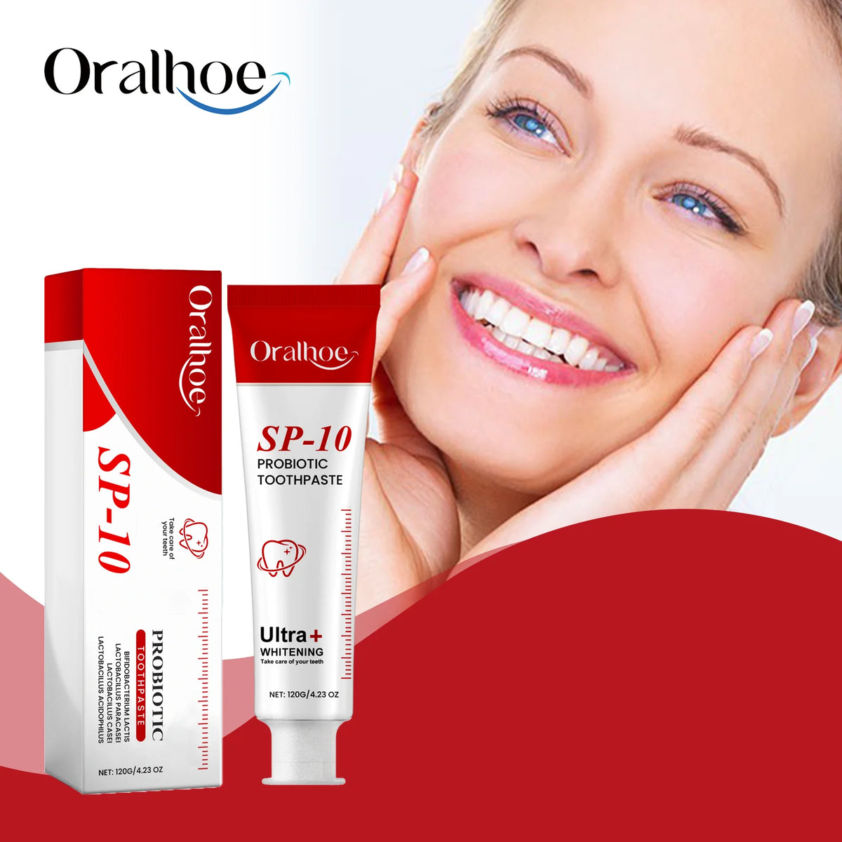 Oralhoe SP-10 Probiotic Toothpaste – Whitening & Fresh Breath Probiotic Toothpaste Qst