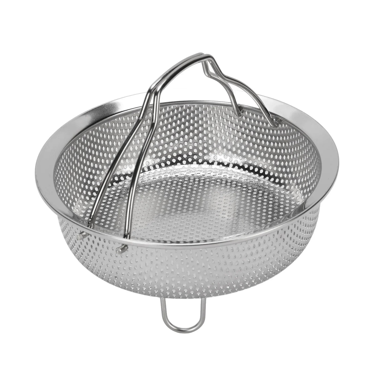 304 Stainless Steel Foldable Steam Basket & Steaming Rack Steaming Basket Qme S