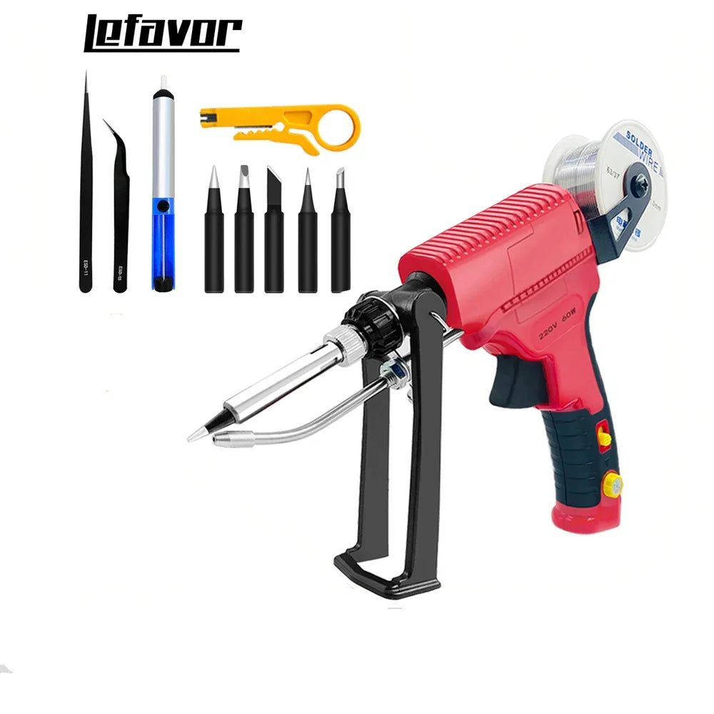 60W Internal Heating Electric Soldering Iron Welding Gun Electric Soldering Iron Qme