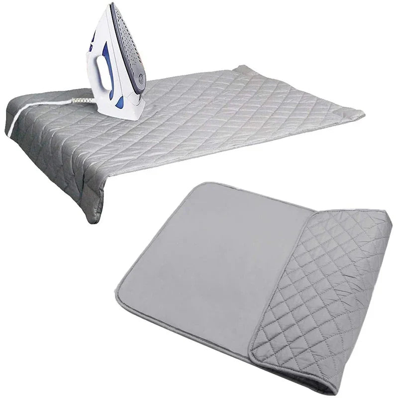 Portable Table Ironing Mat – Travel Clothes Protector Pad Ironing Mat Qme