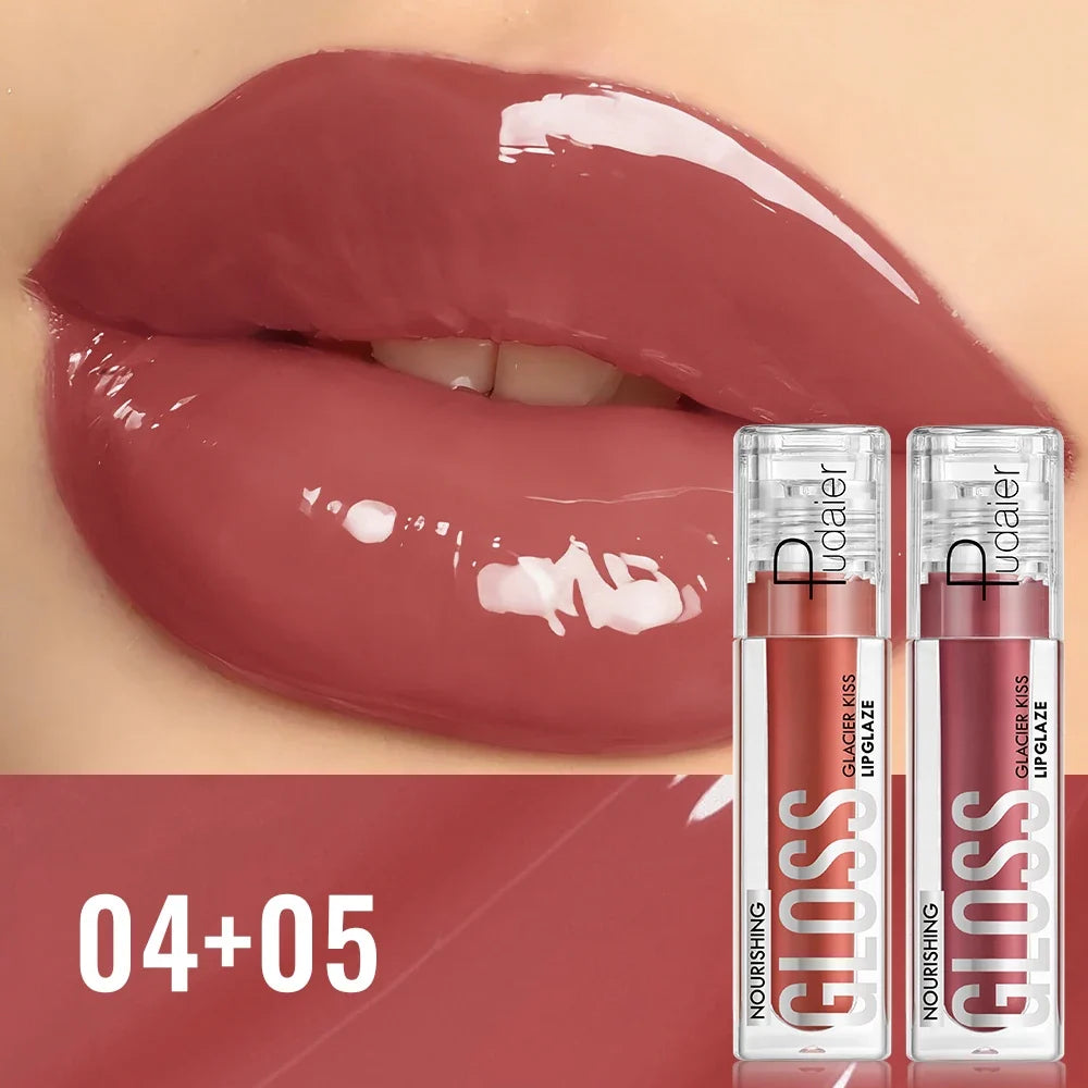Hydrating Plumping Lip Gloss Glass Glaze – Waterproof | Qme Plumping Lip Gloss Qme