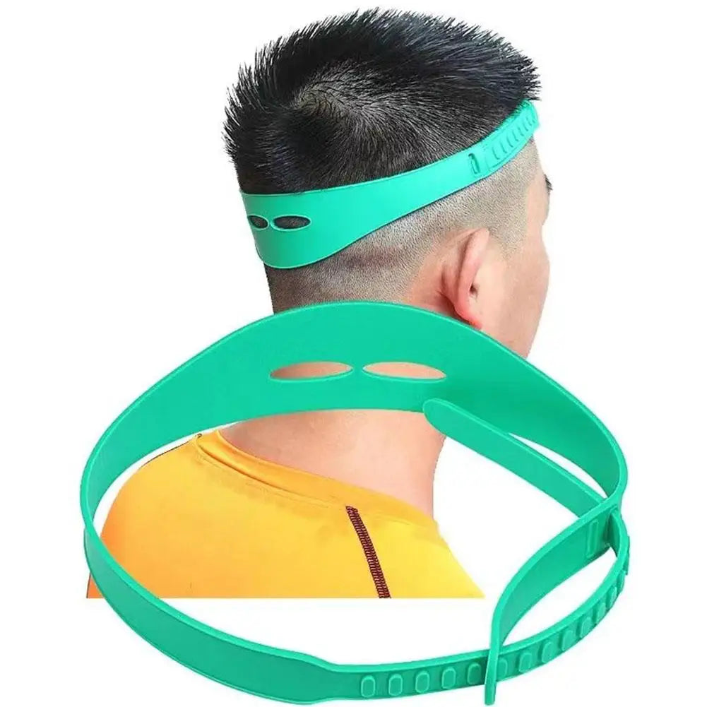 Adjustable Haircut Template – DIY Curved Silicone Hair Guide Haircut Guide Template Qme