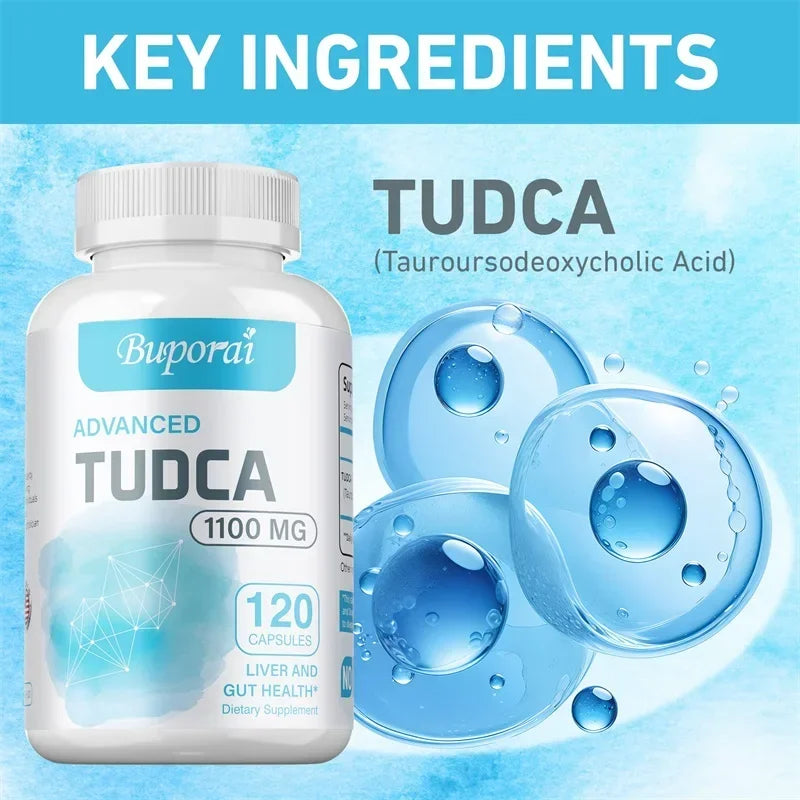 TUDCA Capsules – Liver, Gut & Gallbladder Support | Pslalae Dietary Supplement Qst