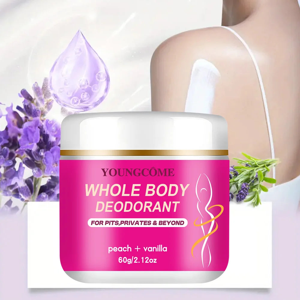 Underarm Deodorant Cream – Long-Lasting Antiperspirant 60g Deodorant Cream Qst