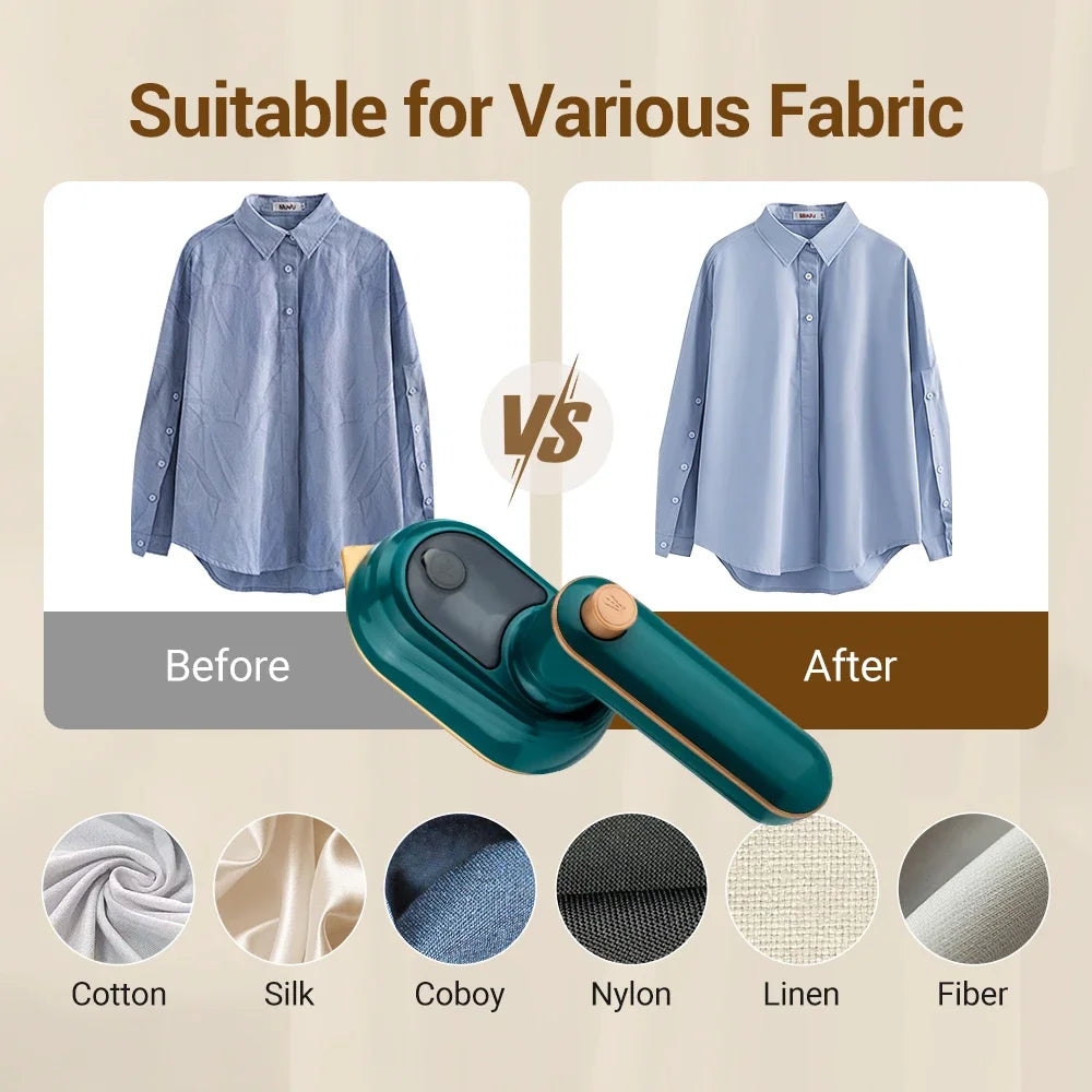 Mini Handheld Garment Steamer & Portable Travel Steam Iron Handheld Garment Steamer Qme