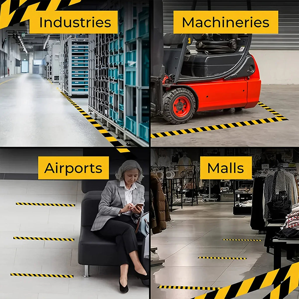 Anti-Slip Safety Grip Tape | Non-Skid Tread for Stairs & Floors Non-Skid Safety Tape Qme