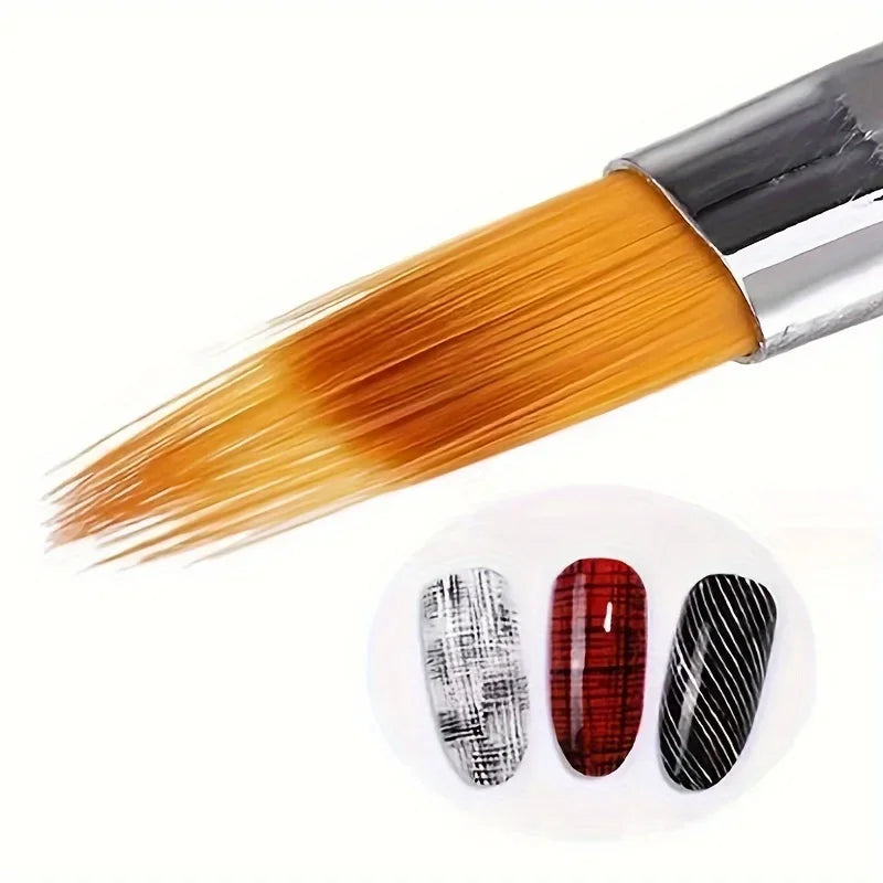 Qme Ombre Nail Art Brush – Gel Gradient Manicure Tool Nail Art Brush Qme