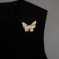 Women's French Retro Butterfly Jasmine Brooch Pin | 4 Colors Brooch Pin Qme A2