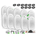 Pet Fountain Replacement Filters – Cotton, Multi-Pack | Qme Fountain Filter Pack Qme WHITE