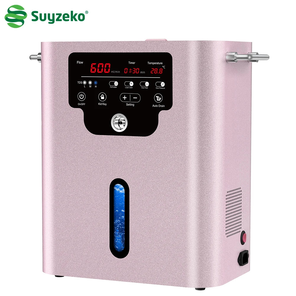 Suyzeko H2 Molecular Hydrogen Inhalation Machine 150–3600ml Hydrogen Inhalation Machine Qst 600ML
