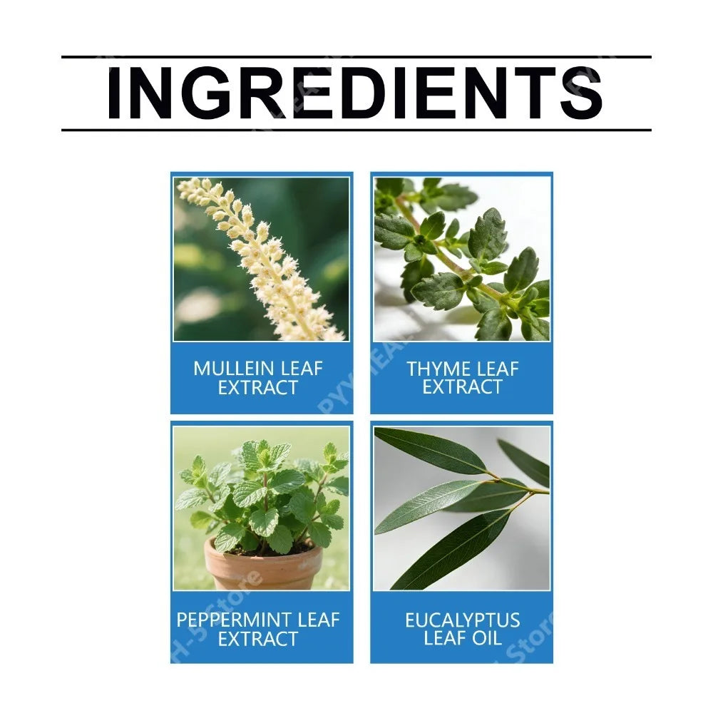 Mullein Leaf Tincture Glycerite Herbal Extract Drops 60ml Herbal Tincture Drops Qst