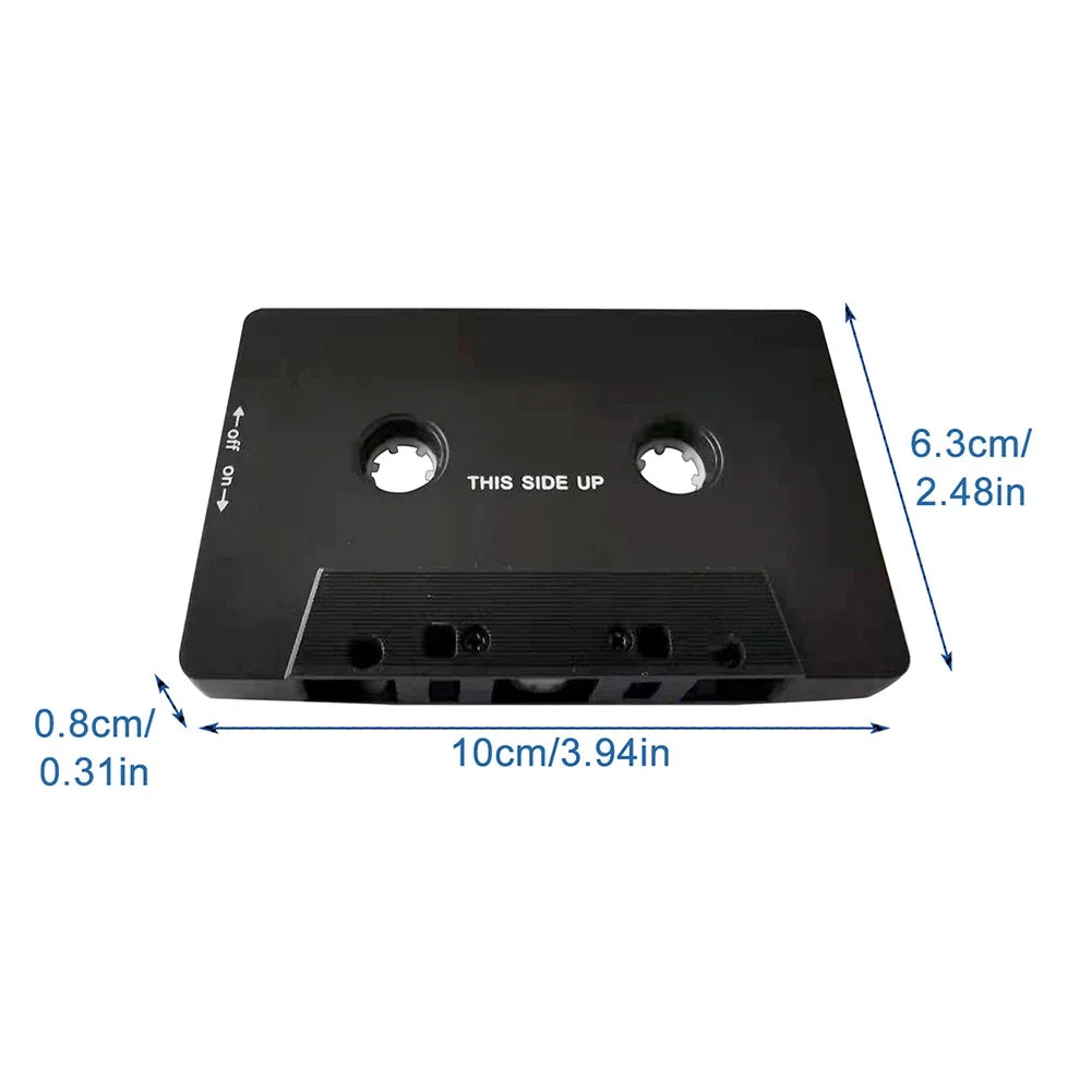 Bluetooth 5.0 Car Cassette Adapter – Stereo MP3 AUX Player Car Bluetooth Adapter Qme