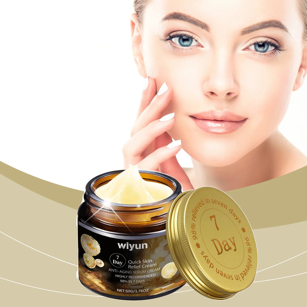 WIYUN Bee Venom Face Cream – Firming, Anti-Aging & Brightening Anti-Aging Face Cream Qst