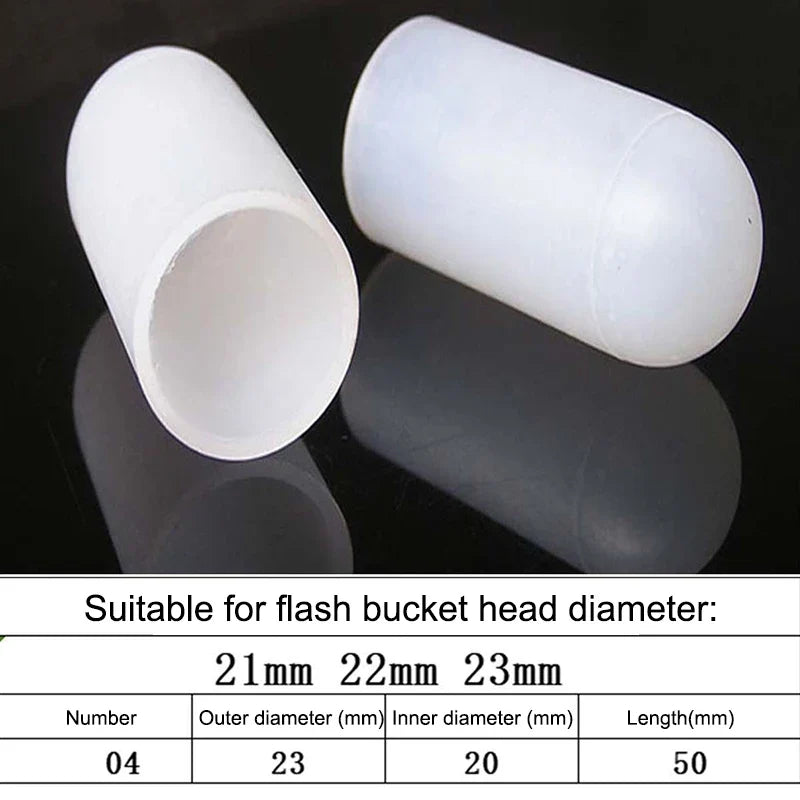 Silicone Elastic Flashlight Lampshade SP31 SP35 IF22A SP36 Flashlight Accessory Qme 21 23mm