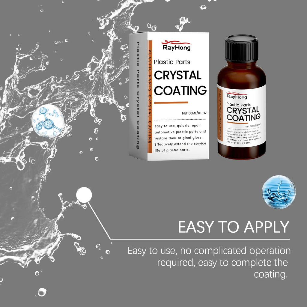 Rayhong Crystal Plastic Coating Agent – Car Gloss Protector Plastic Coating Agent Qst
