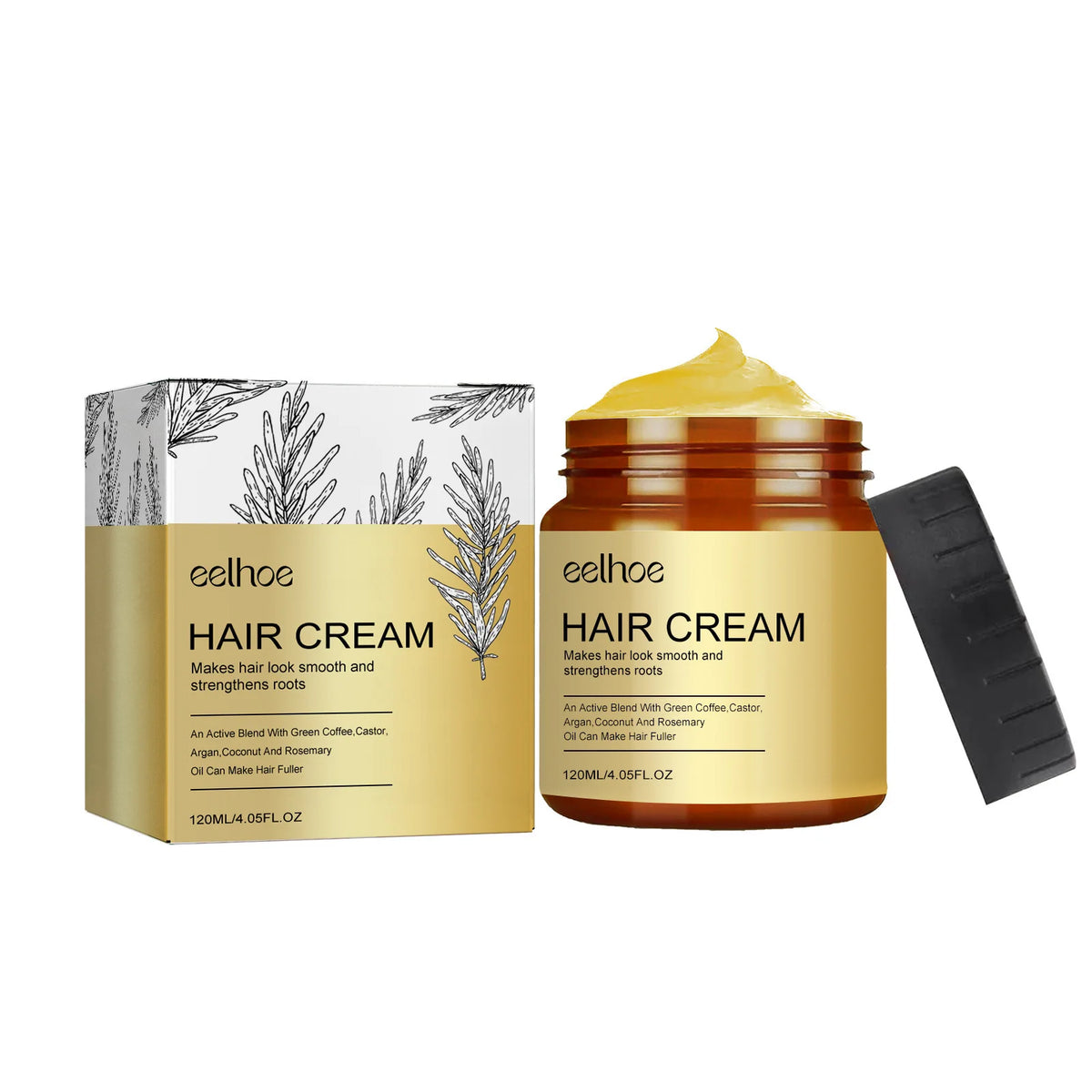 Eelhoe Rosemary Hair Care Set – Shampoo, Conditioner & Oil Hair Care Set Qst HAIR CREAM