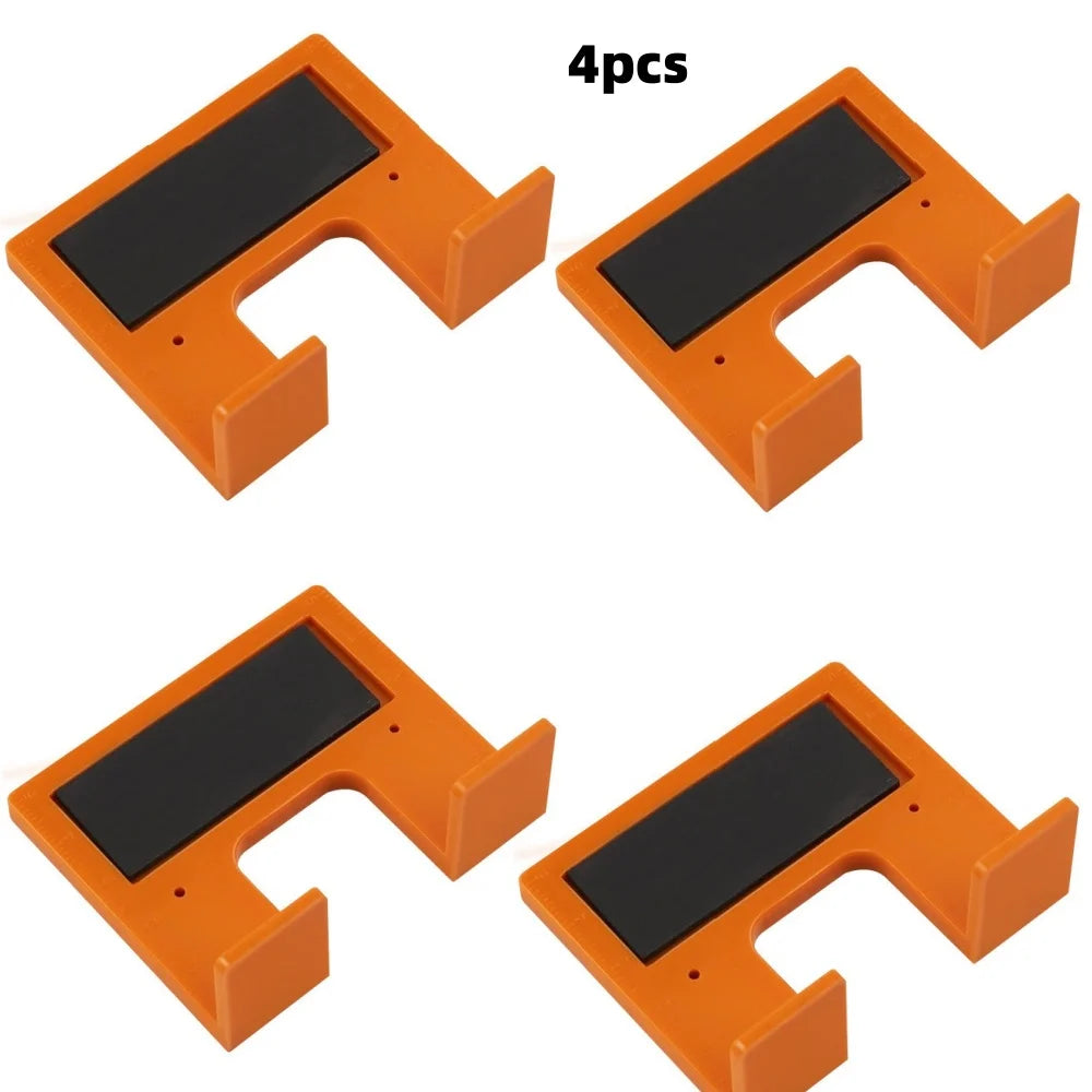 Magnetic Hinge Locator – Cabinet Door Seam Fixing Tool Hinge Installation Tool Qme 4pcs