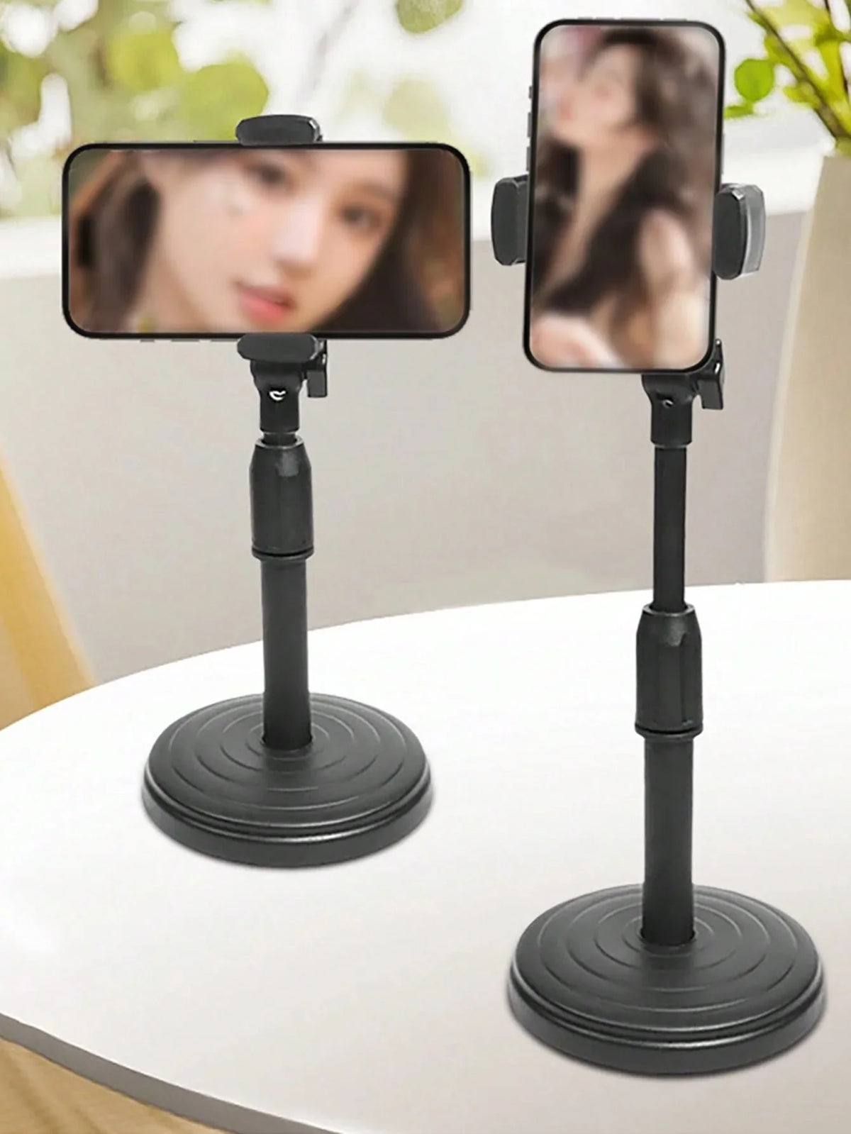 Adjustable Desktop Live Streaming Stand – Phone & Tablet Phone & Tablet Stand Qme