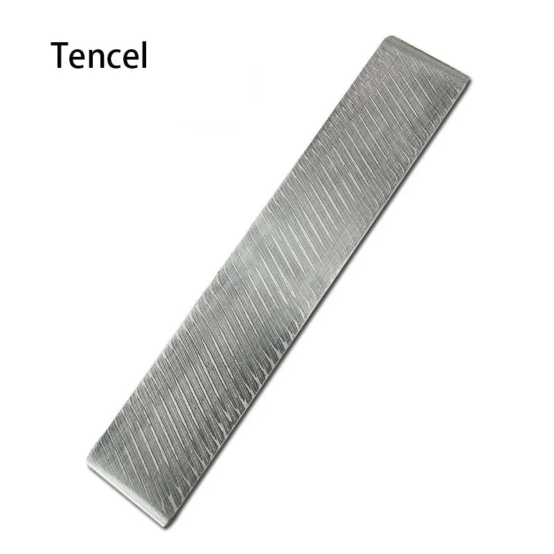 Damascus Steel Blade Billet 58HRC VG10 DIY Knife Making Blank Knife Making Billet Qst 16x3x0.3 CM Tencel