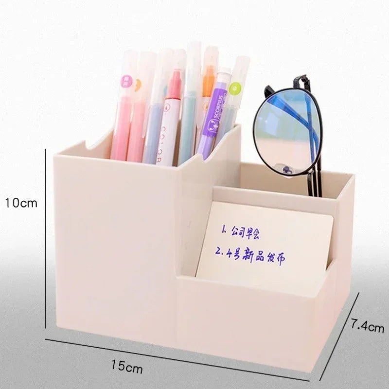 Multi-Function Desktop Pen Holder & Desk Organizer Desktop Pen Holder Qme